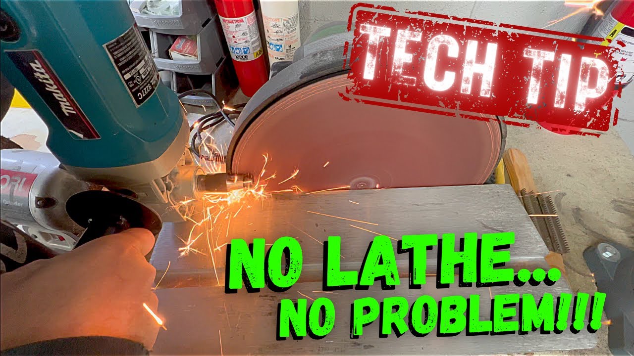 How to turn down hardware without a Lathe