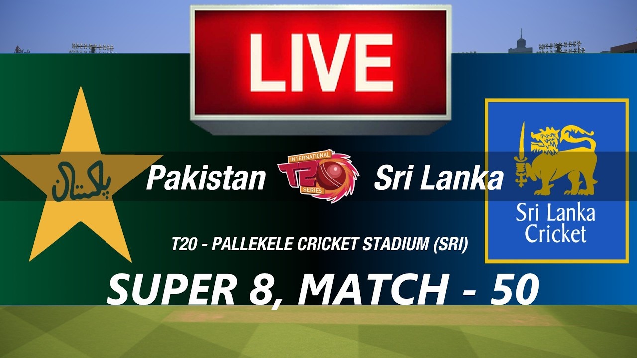 🛑LIVE- PAKISTAN vs SRI LANKA🛑T20 WORLD CUP 2026🛑PAK vs SL🛑CRICKET 26 GAMEPLAY🛑LIVE MATCH STREAMING🏏