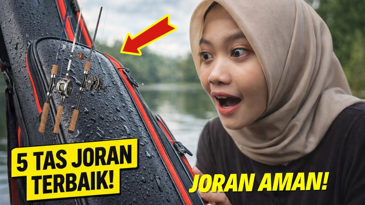5 Rekomendasi Tas Joran 100 Ribuan Terbaik: Kuat, Anti Air & Murah!