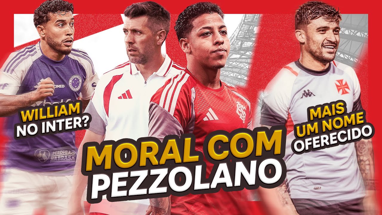 🔴⚪️ #INTER HOJE: PEZZOLANO CONFIRMA ESTRATÉGIA | WILLIAM NO MERCADO?! | NOVO NOME NA LATERAL