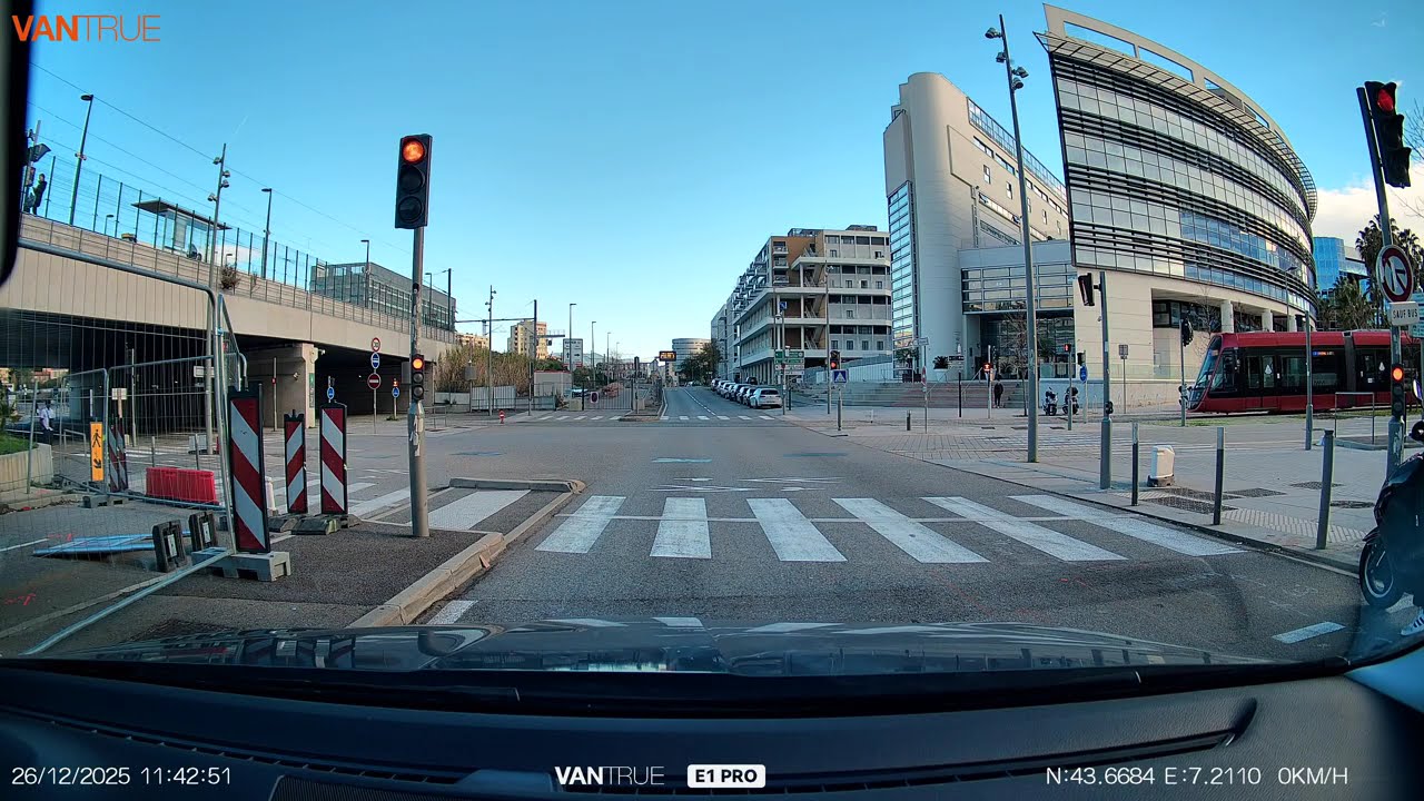 Driving around Nice and Monaco
