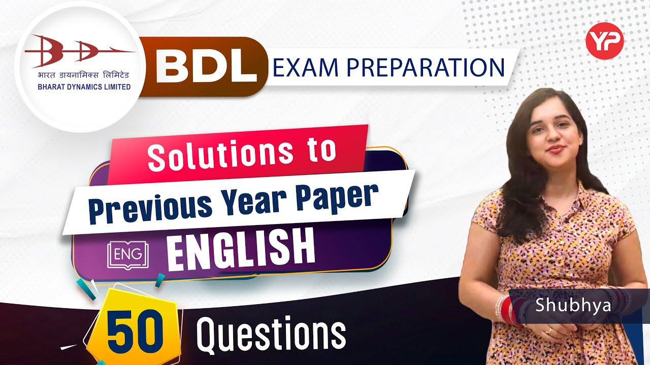 All Branches BDL PYQ, 50 Questions English with detailed explanation