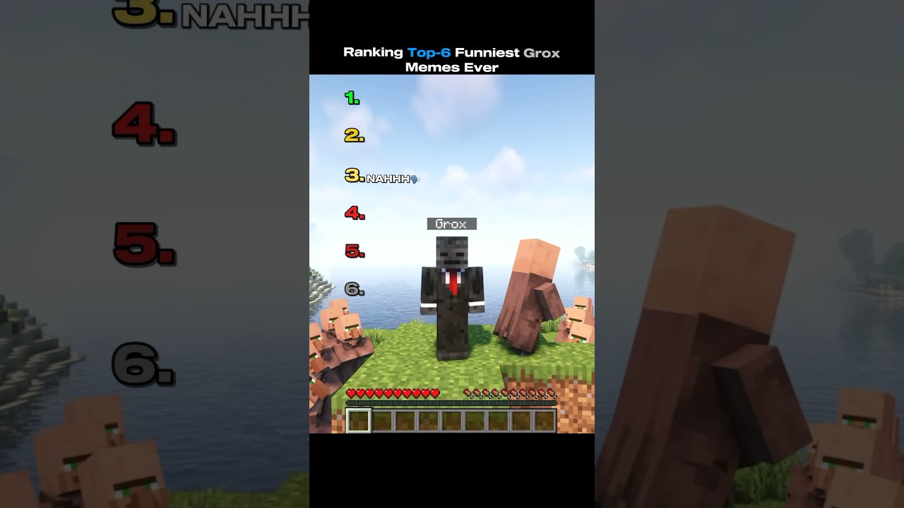 AYOOOO CHILL🗣️🔥 #grox #minecraft #minecraftmeme