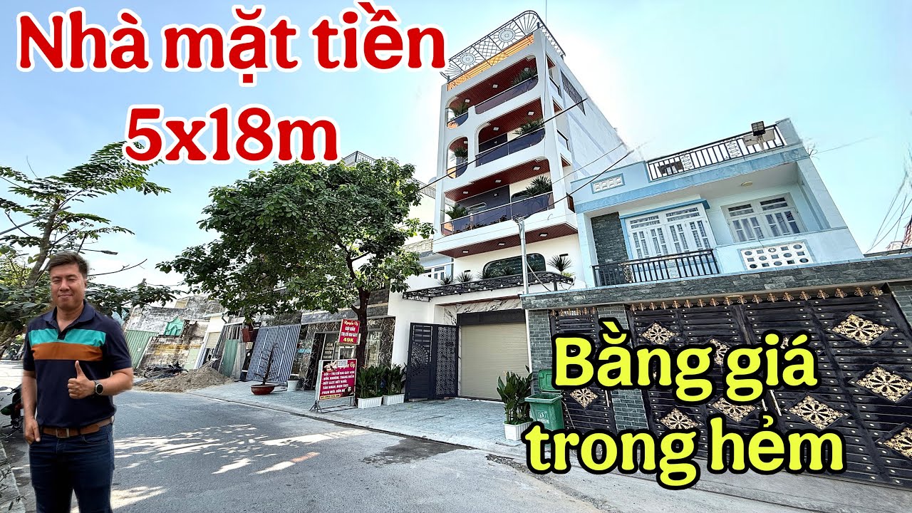 Diện tích” Khủng” cho căn nhà mặt tiền có thang máy bán bằng giá nhà trong hẻm là có thật 