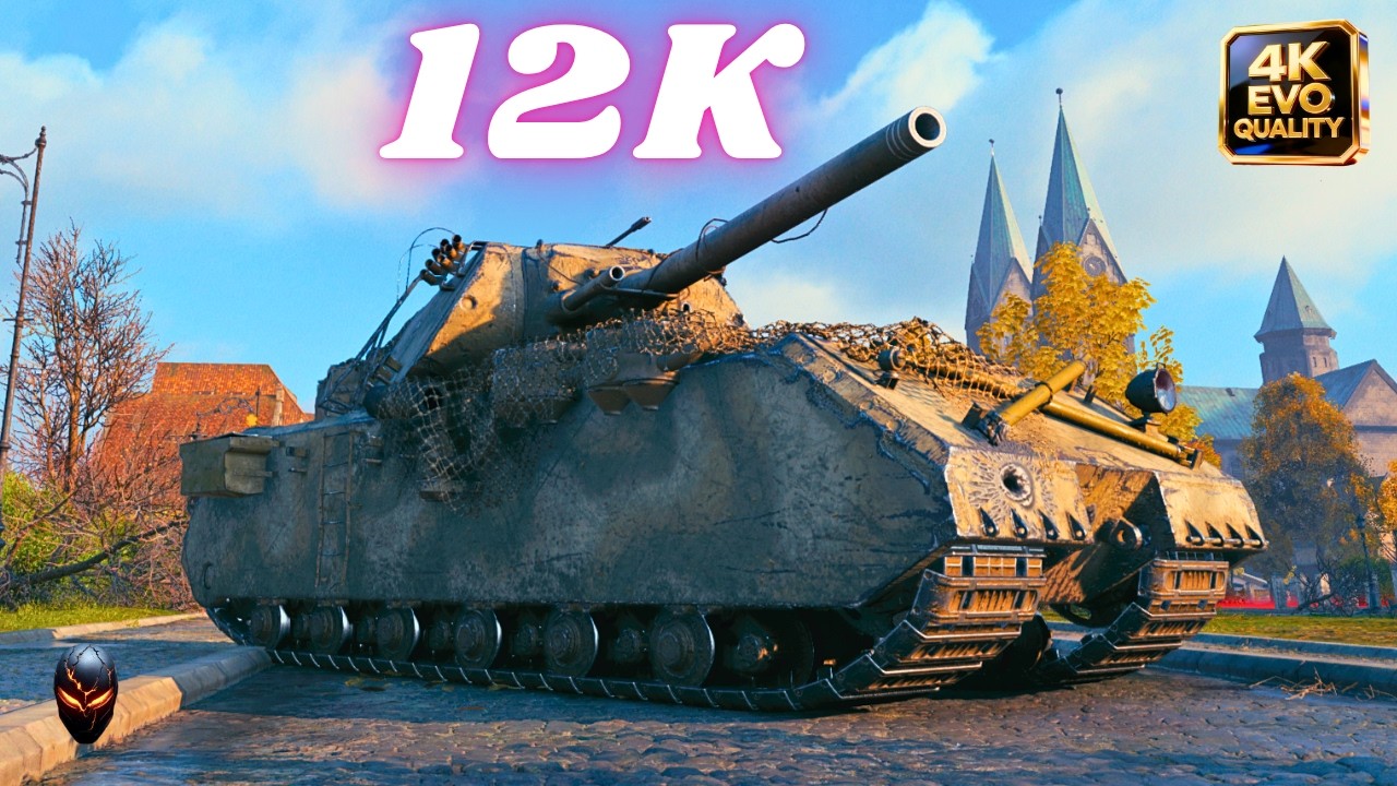 Maus 12K Damage & E 100  10.8K Damage 9 Kills World of Tanks