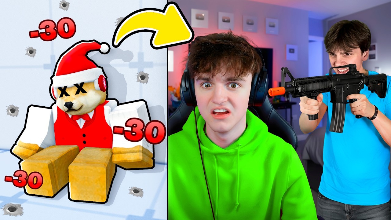 Roblox, But We Feel Pain in REAL LIFE…