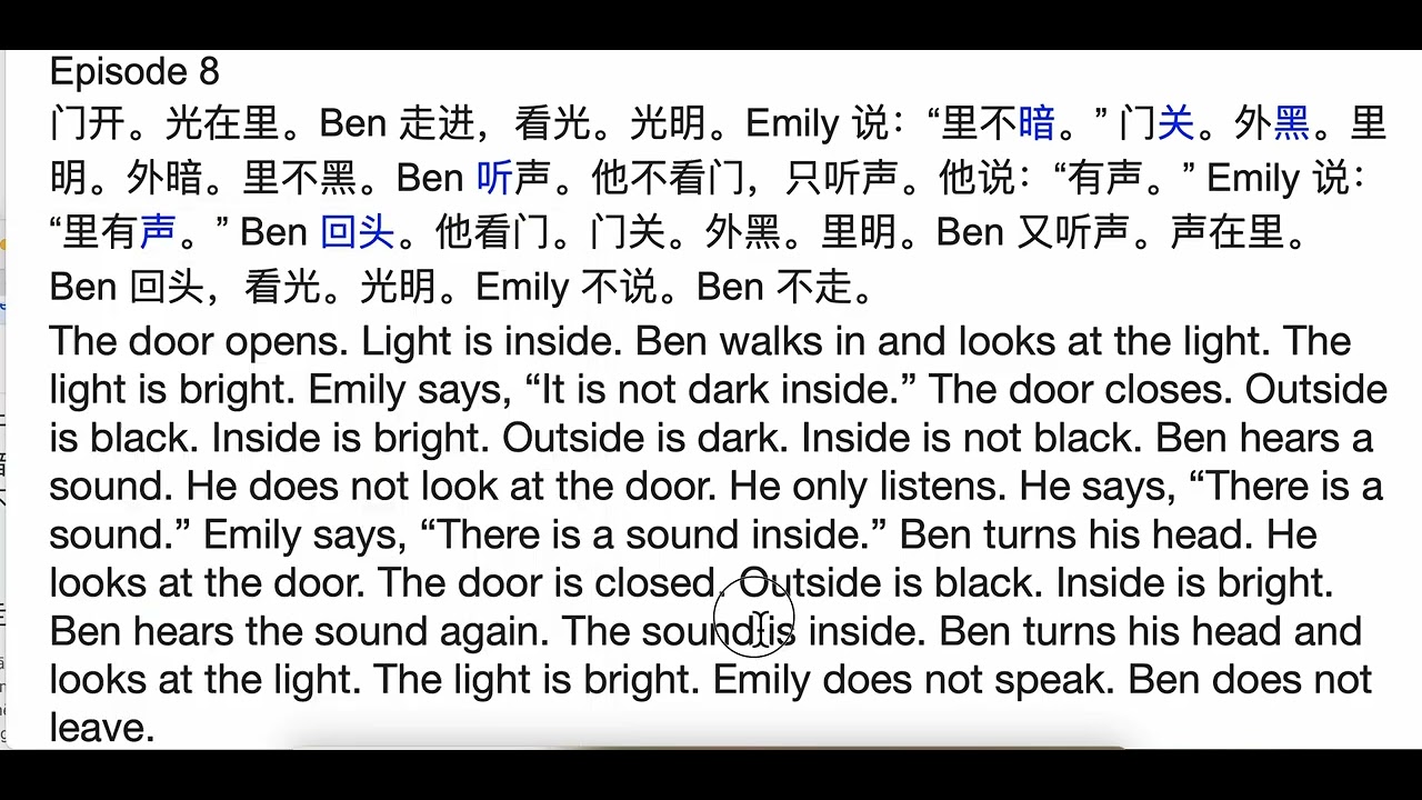 Mandarin Chinese Beginner Lesson – Episode 8 | Pinyin, Story & 20x Listening Practice