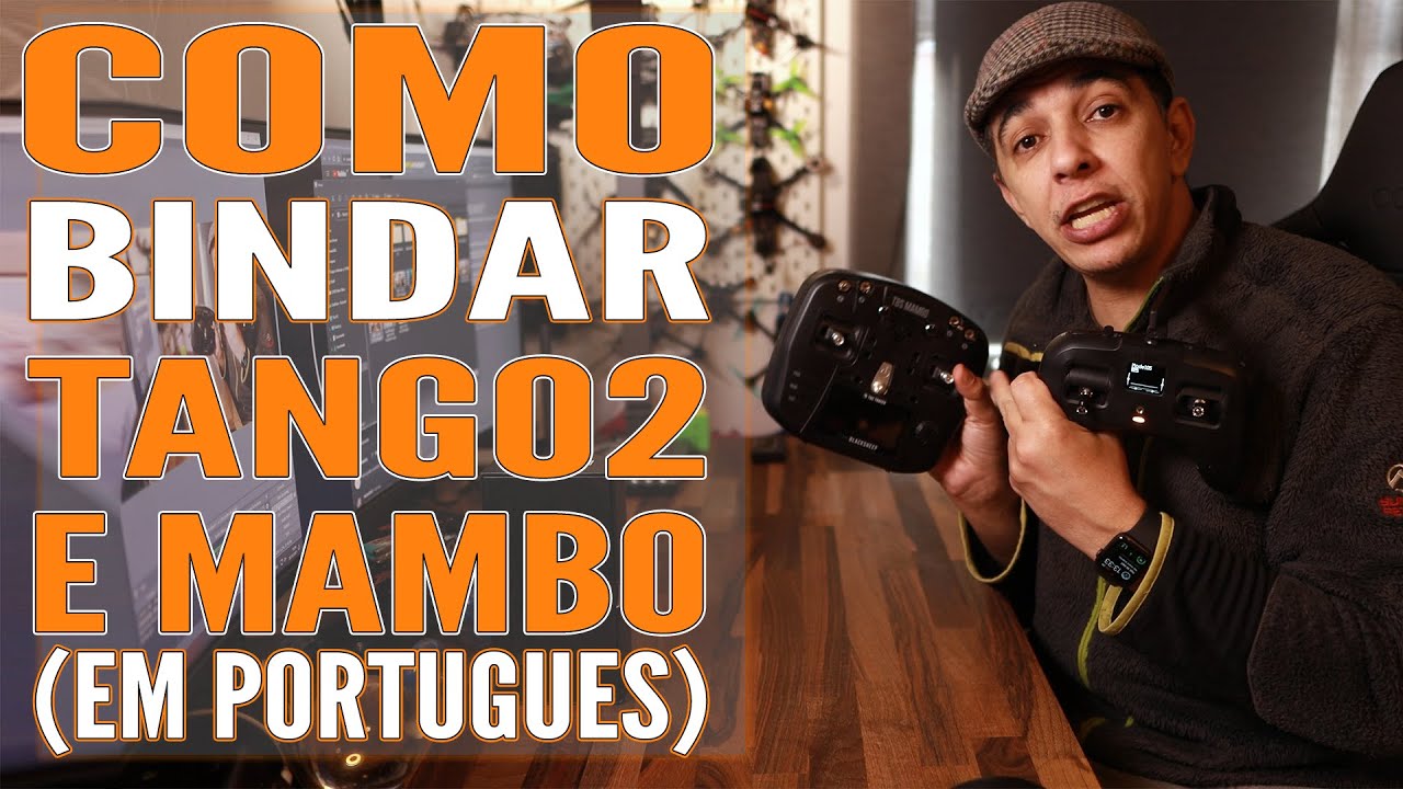 Como Bindar o Tango 2 (ou Mambo) a um drone (Em Português)