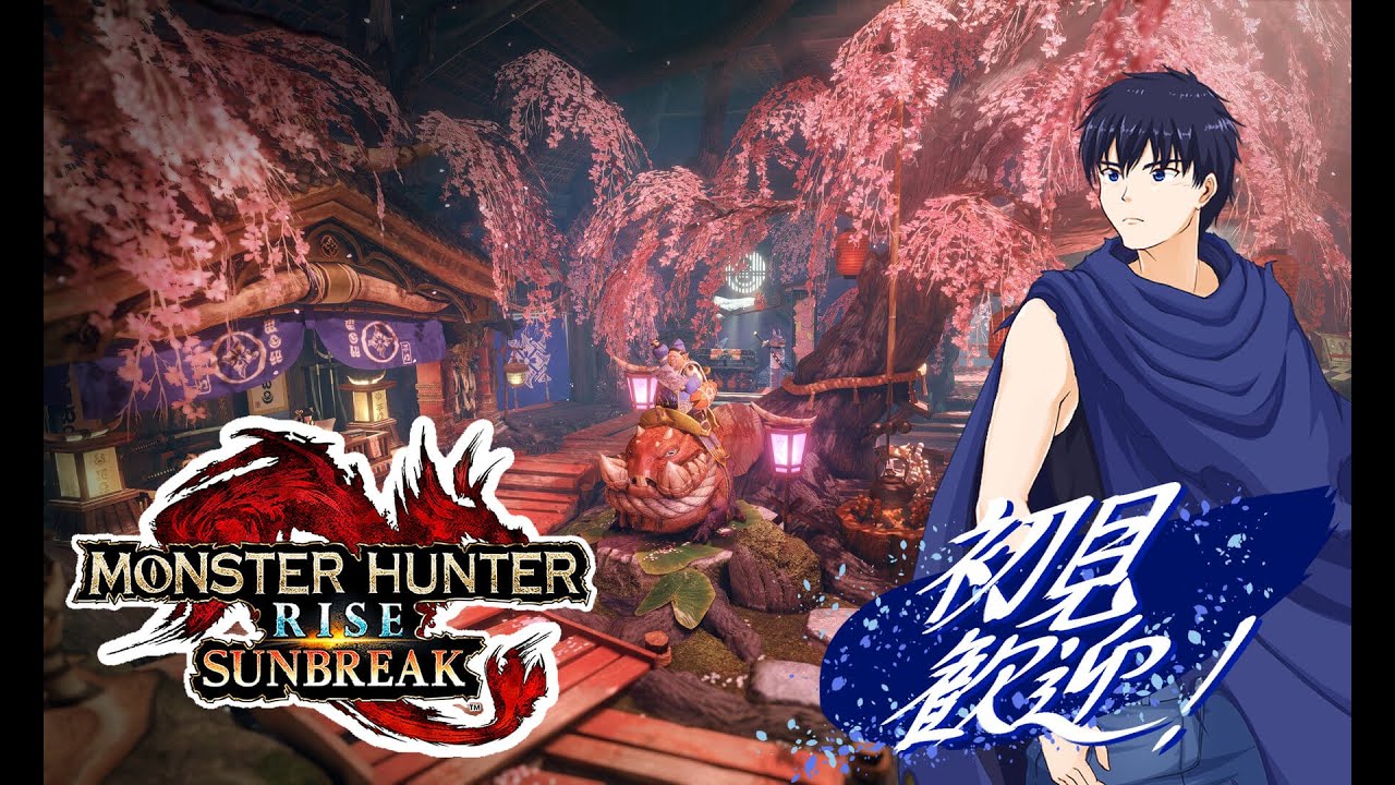 【Switch版モンハンライズサンブレイク視聴者参加型】【声なし配信】とりあえずうちでひと狩り行くかい？【初見歓迎！】