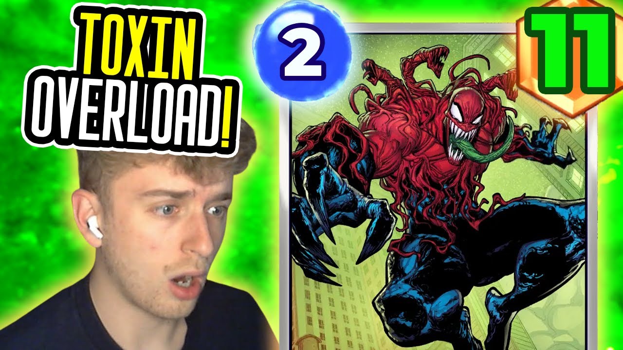 TOXIN is SO FUN in Marvel Snap! Toxin loves this bounce deck...