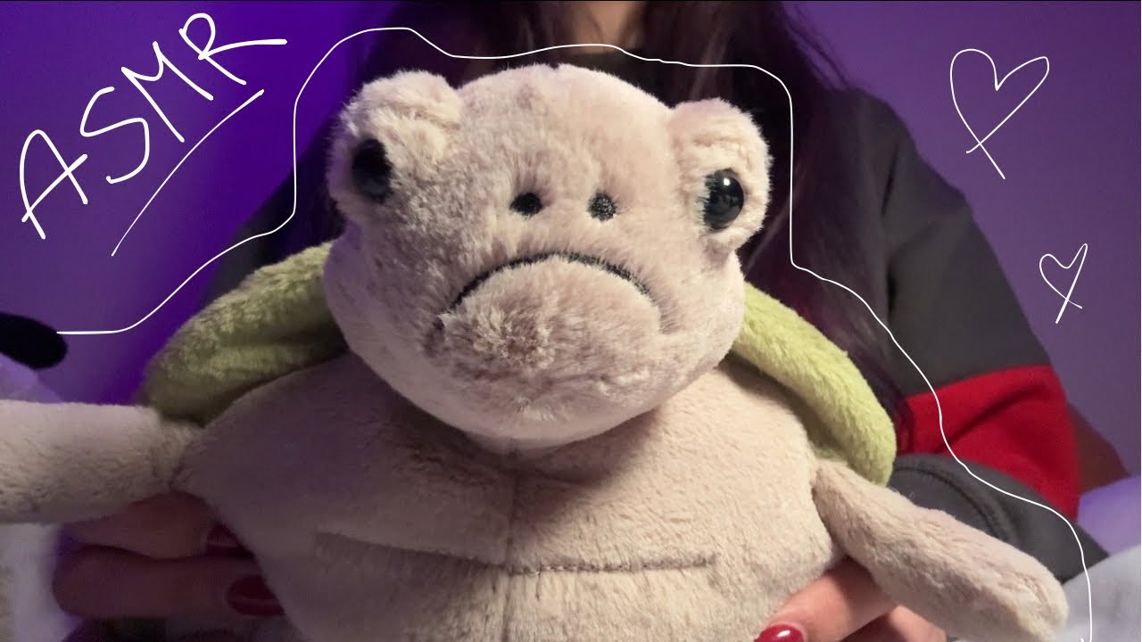 ASMR plushie collection 🧸 (fabric scratching and rambles)