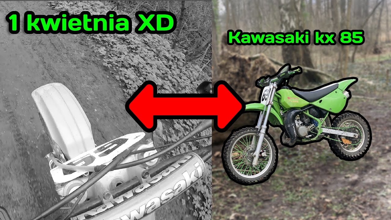 JAZDY W TERENIE NIGDY NIE ZAWIELE :D *Kawasaki kx 85| Benyco 110*