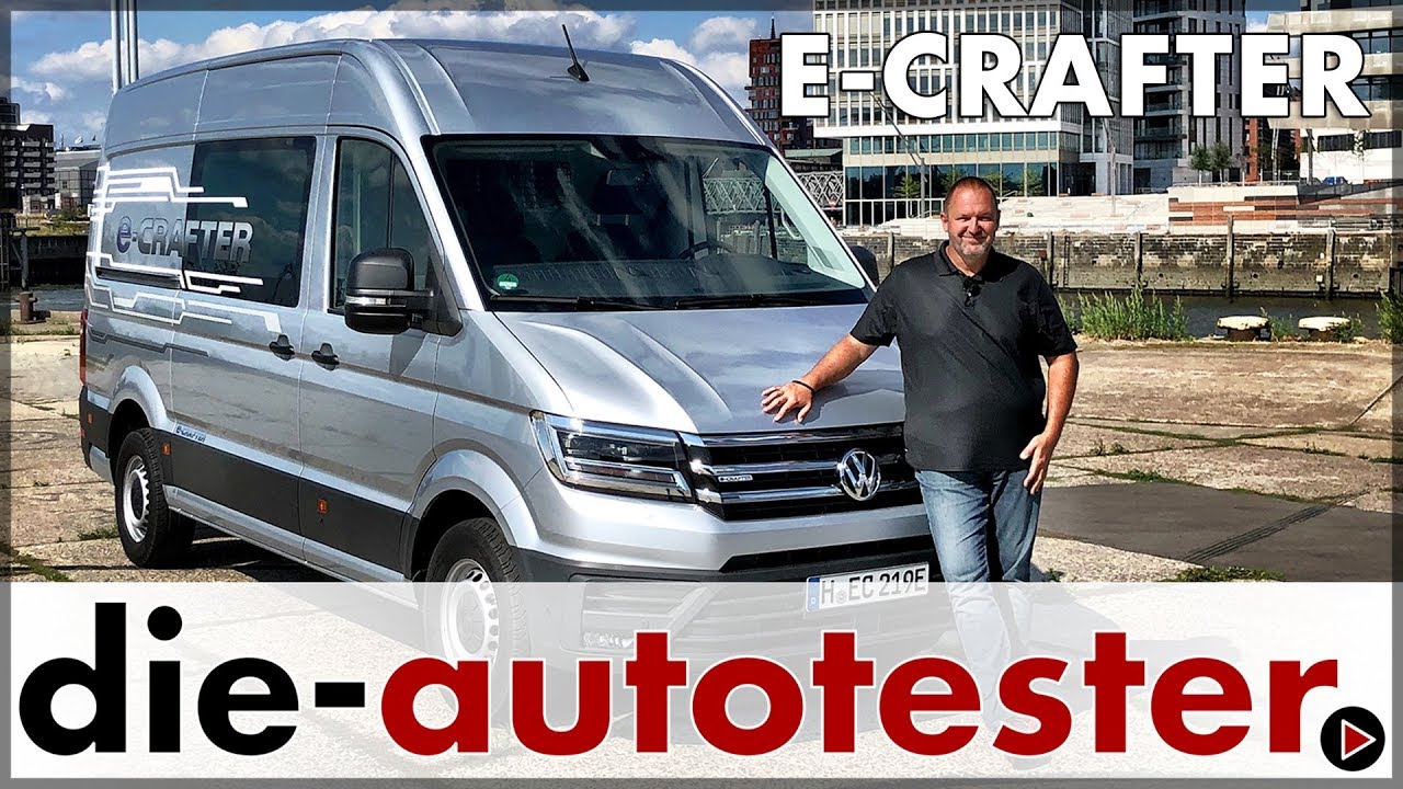 Volkswagen VW e-Crafter - Der elektrische VW Crafter im Test | 2018 | Probefahrt | Review | Deutsch
