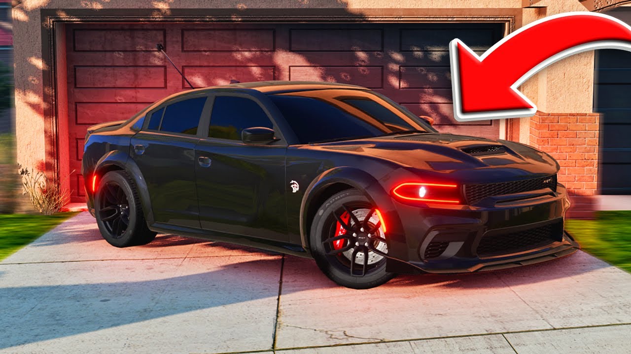 Using PRO PAD to STEAL Hellcat in BeamNG Drive