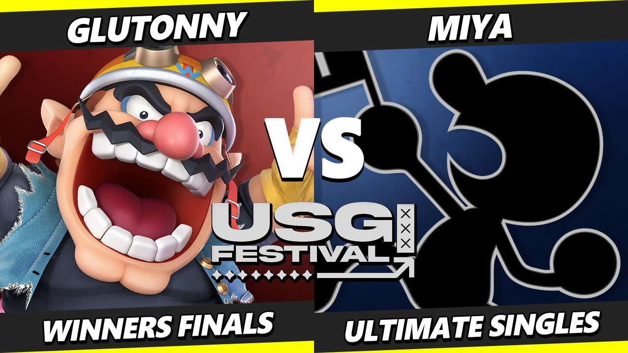 USGF 2025 WINNERS FINALS - Glutonny (Wario) Vs. Miya (Game & Watch) Smash Ultimate - SSBU