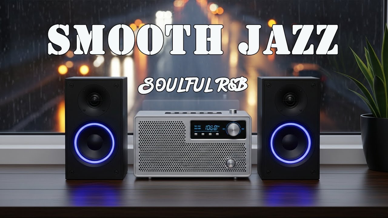 Smooth Jazz & Soul R&B Radio 🎶 Chill Lounge Music for Work, Study & Love