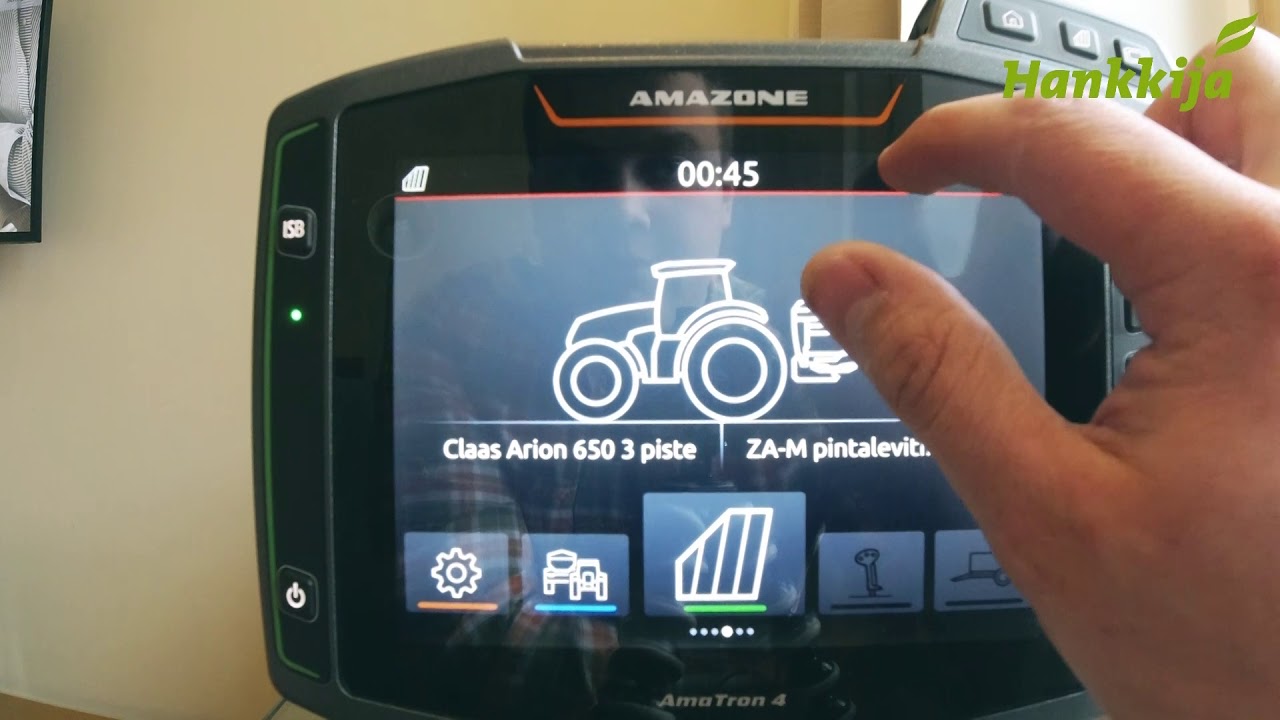 Amazone AmaTrone 4 | Käyttöönotto