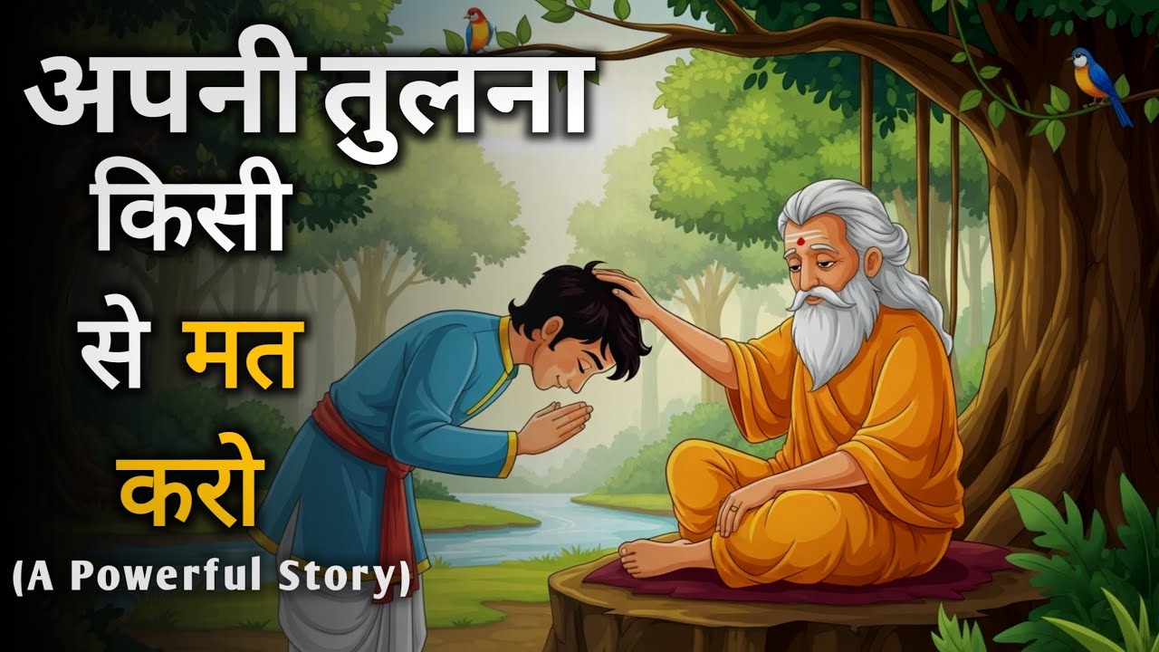 अपनी तुलना किसी से मत करो || Don't compare yourself to others  || A Motivational Story in hindi ||