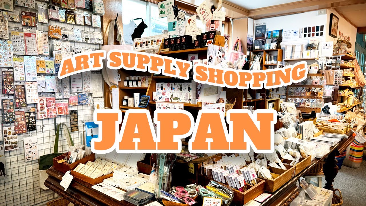 Let's Go Art Supply Shopping in Japan: U-Arts Tour!