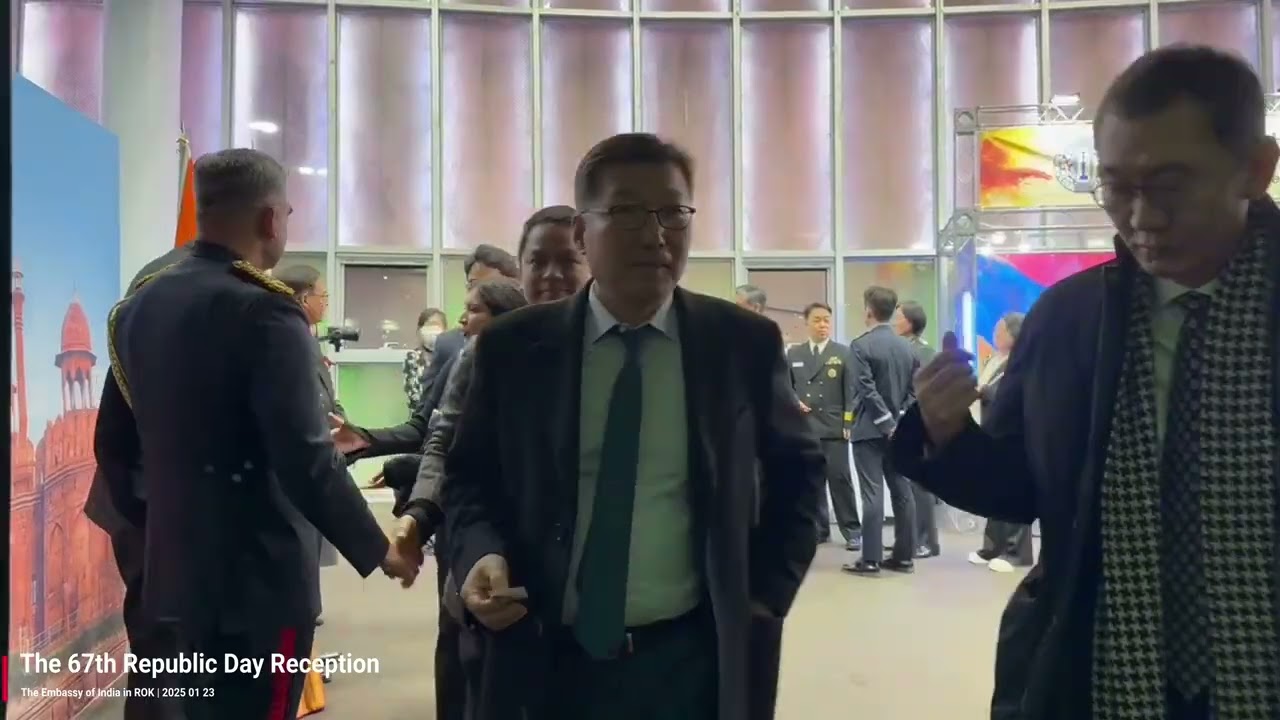 The 76th REPUBLIC DAY  Reception of India in South Korea 2025 01 23