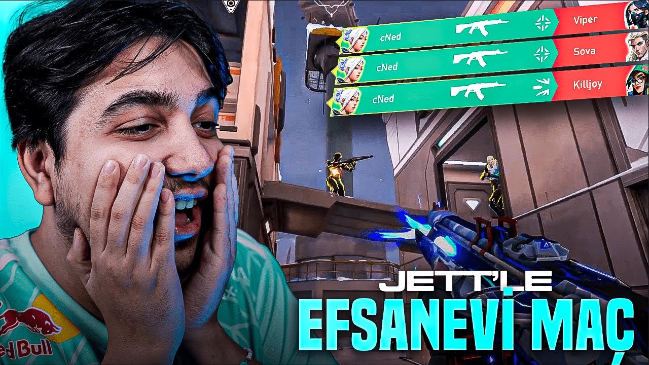 JETT ile EFSANE MA&Ccedil;! | VALORANT RANKED