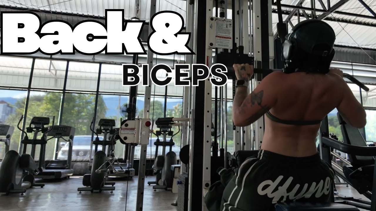 Back and Biceps full Workout