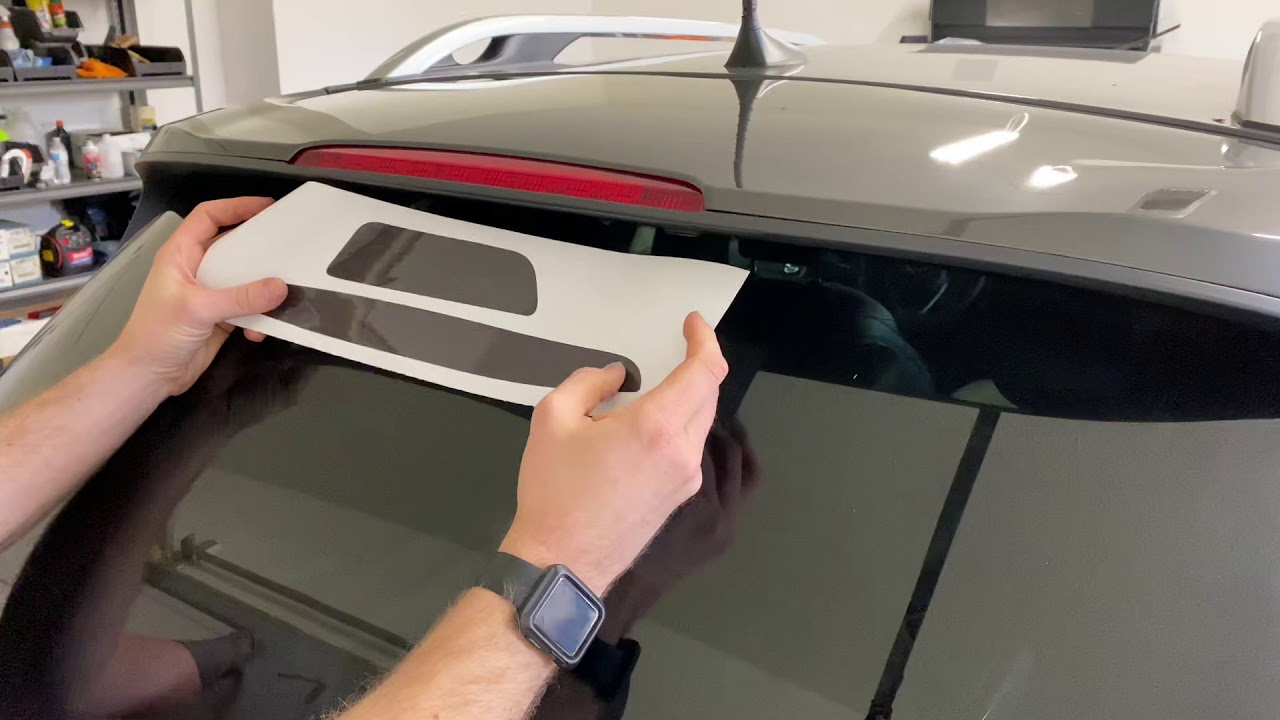 Third brake light tint overlay for Jeep Cherokee 2019+