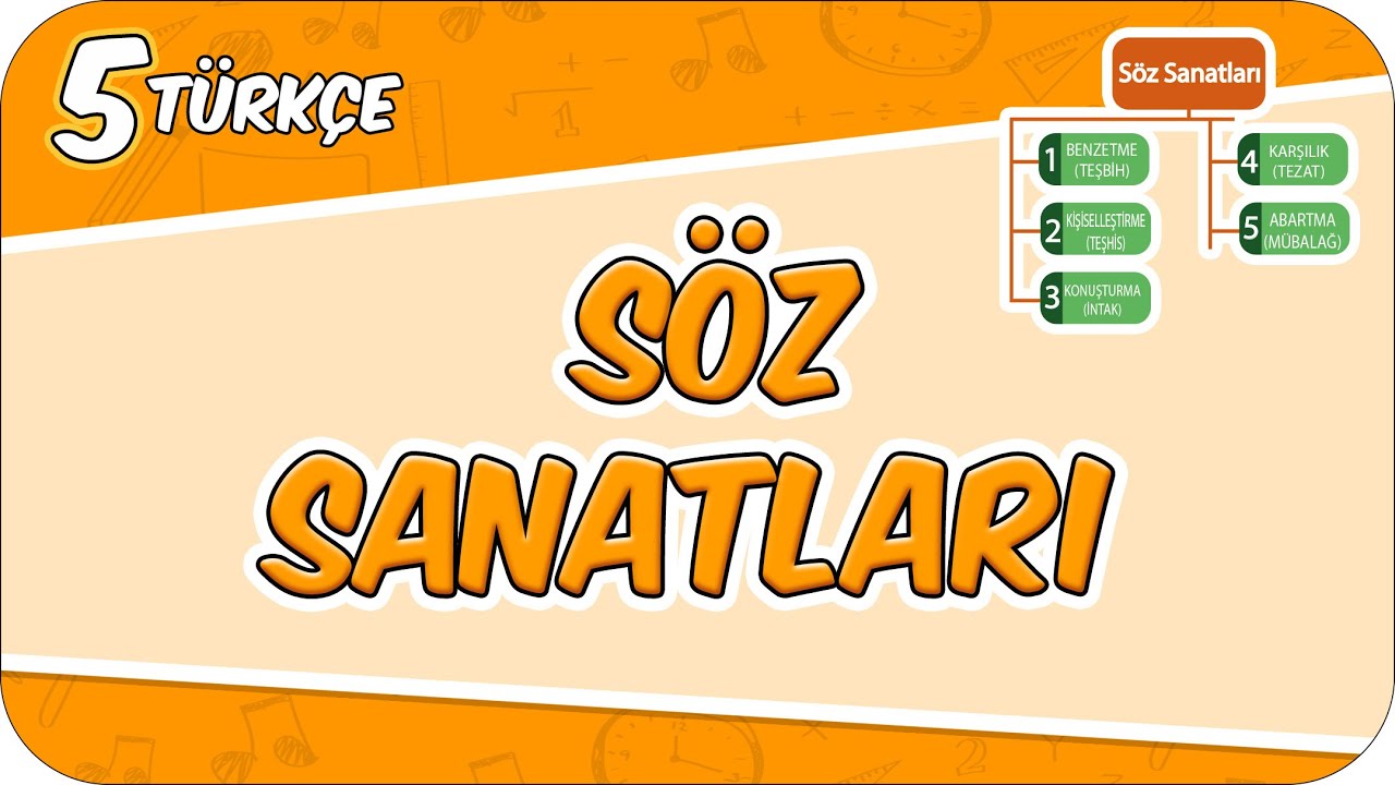Söz Sanatları 📙 5TURK3 #2026