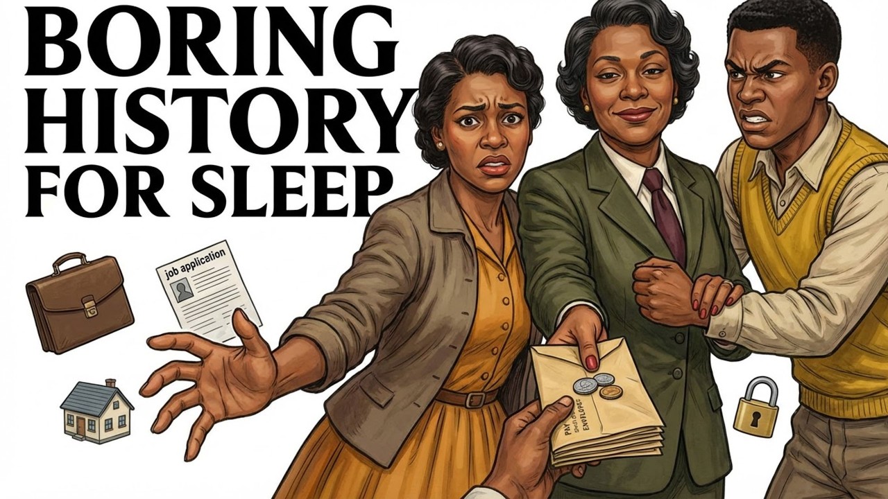 What Life Was REALLY Like for Black Americans in the 1950s | Black History for Sleep