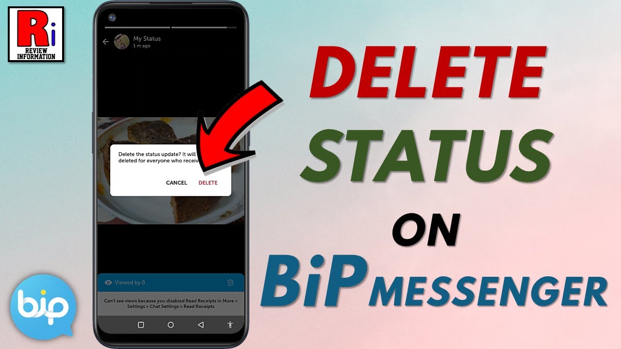 How to Delete Your Status on BiP Messenger