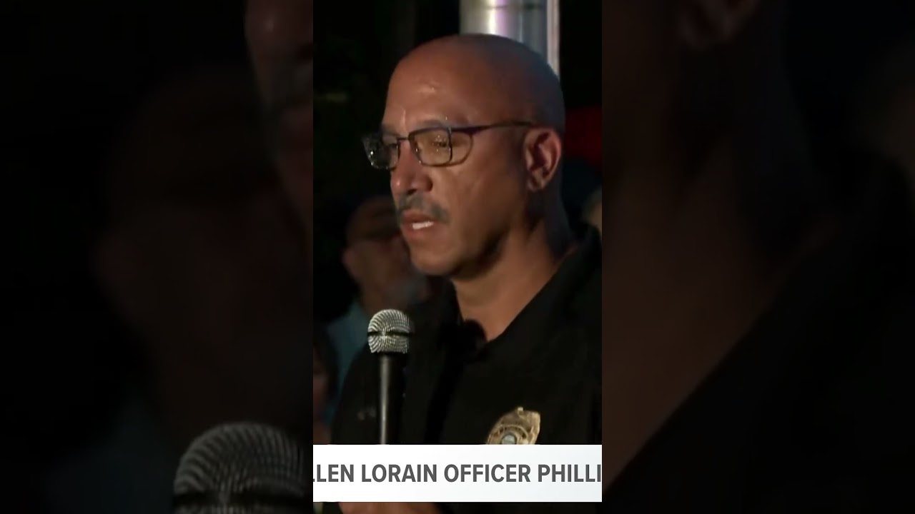 Wounded Lorain officer pays final respects to fallen partner