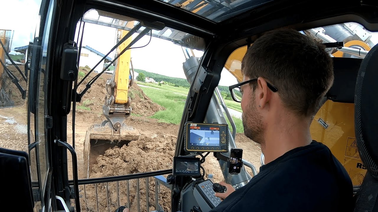 Liebherr R926 G8 beim Humus Laden Teil 2 GoPro/ Cabview/ #Baggerfahrer Koppi