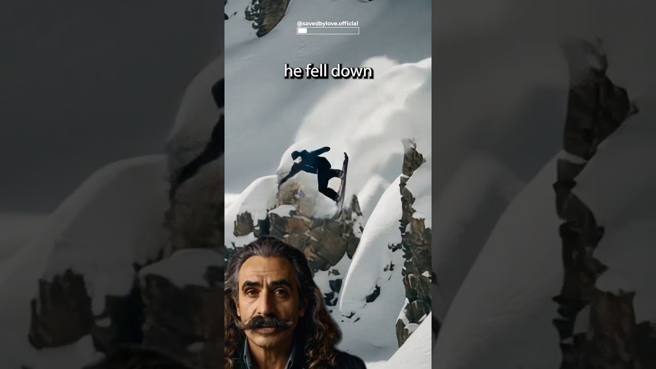Wild Horse Saves Snowboarder from a Deadly Fall ❄️🐎