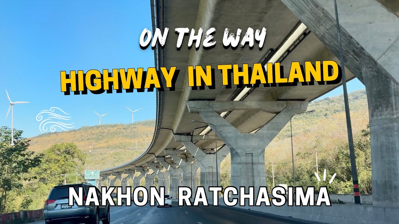 Highway to Nakhon Ratchasima Thailand