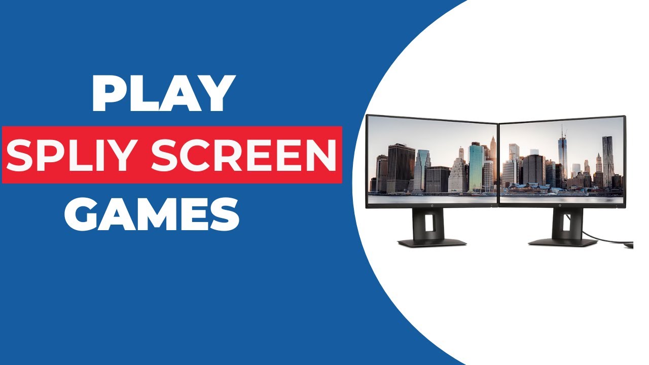 How To Play Split Screen Games on Two Monitors - Full Setup Tutorial (2025)