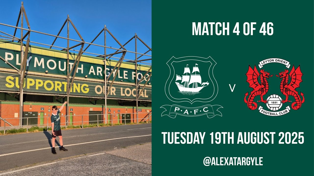 Plymouth Argyle v Leyton Orient: 4 defeats in a row. Defensive improvements but dreadful at front!