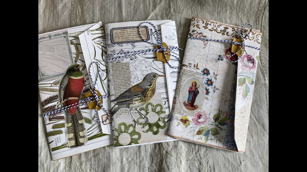 #the100dayproject | Tutorial | Trifold notebooks for journals | DAY 1