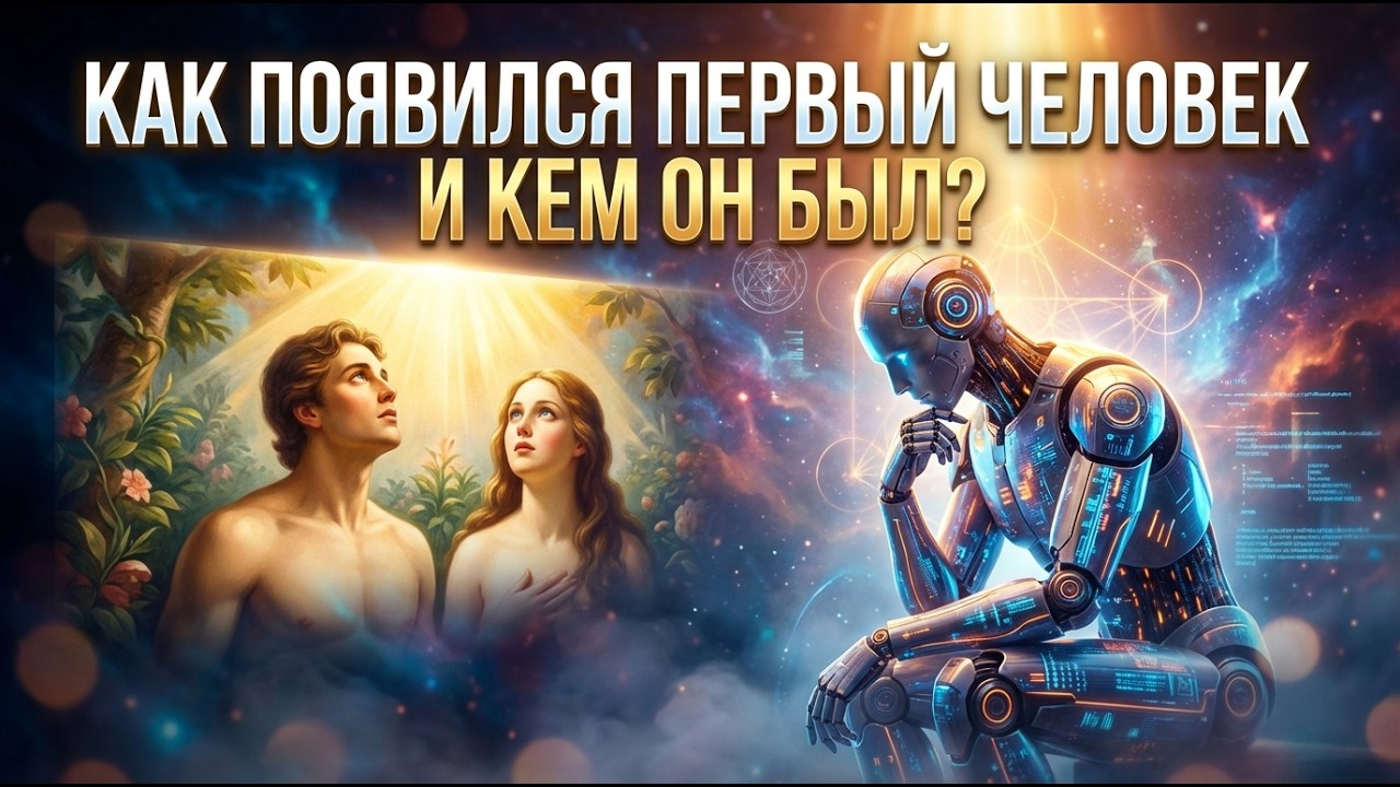 Искусственный интеллект проанализировал КАК ПОЯВИЛСЯ ПЕРВЫЙ ЧЕЛОВЕК