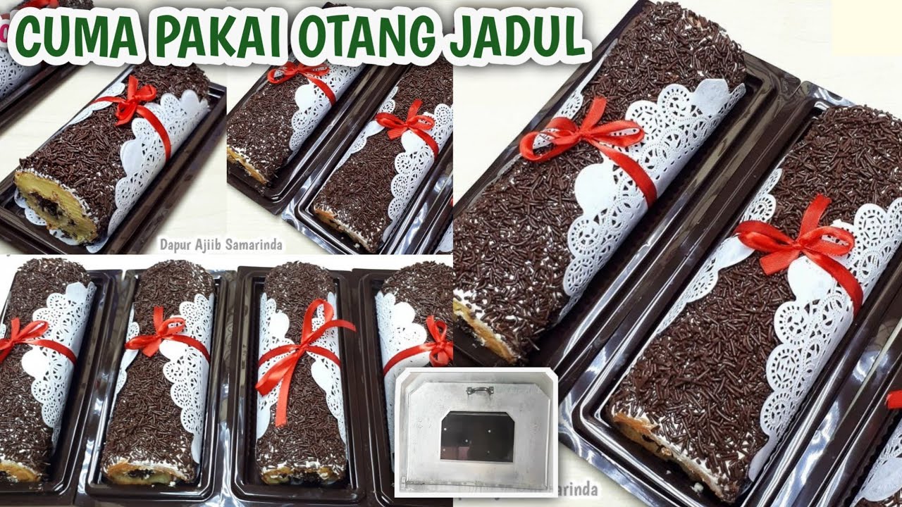 Anti Lengket Anti Patah  - Bolu Gulung Oven Tangkring 4 telur