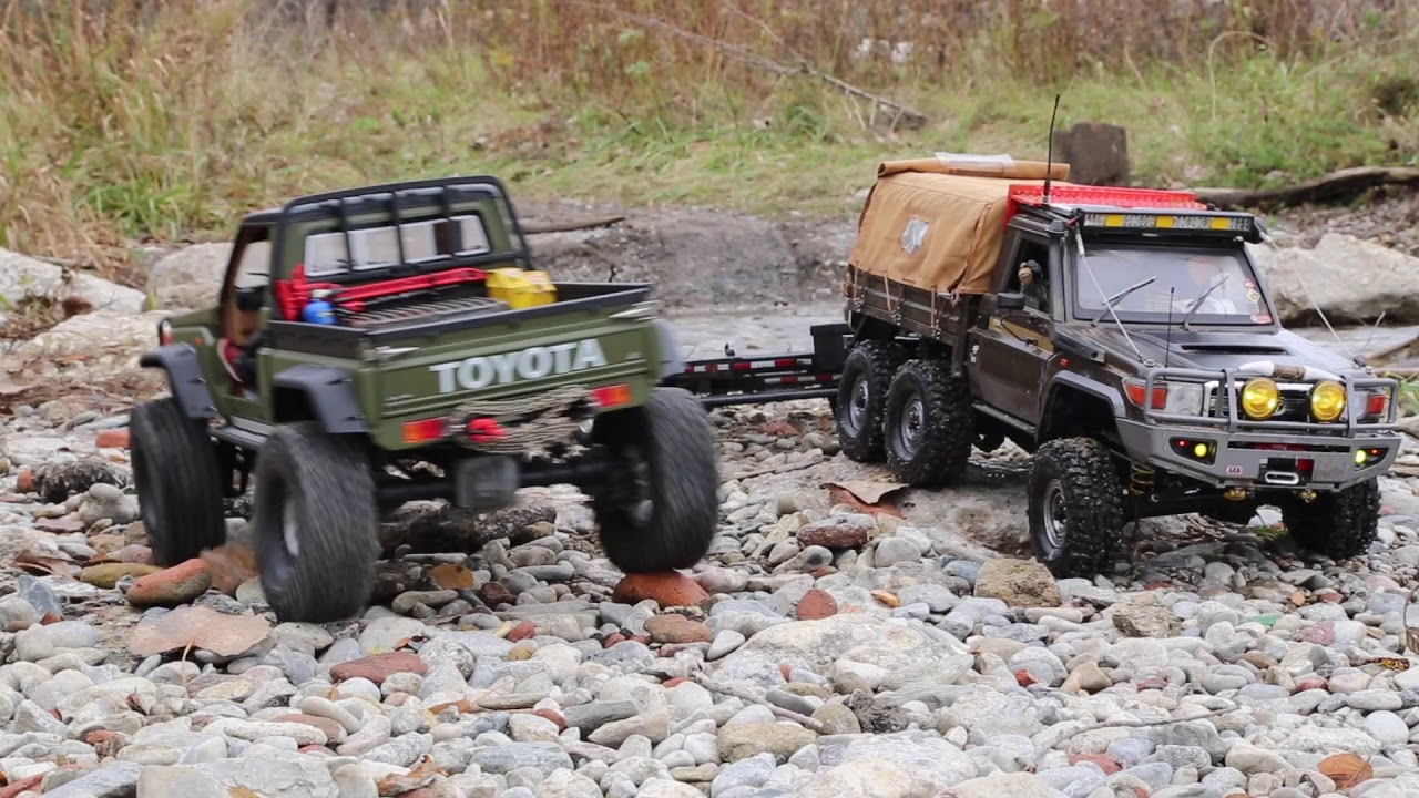 Top of the world with Killerbody LC70 and TRAXXAS TRX4