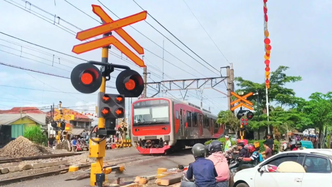 REVISITED‼️ Palang Lengan Ganti | Perlintasan Kereta Api Kyosan JPL 28 Kebon Pedes 