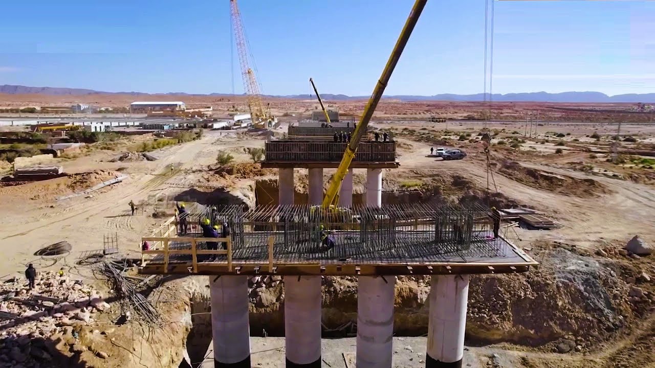 تابعو إنطلاق أشغال خط السكك الحديدية الرابط بين مدينتي الأغواط و غرداية NEW LAGHOUAT GHARDAYA LINE