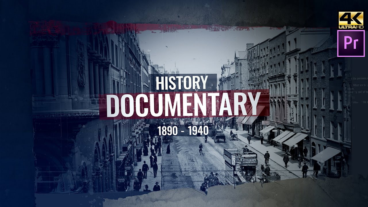 History Documentary Template 4K for Adobe Premiere Pro | MOGRT
