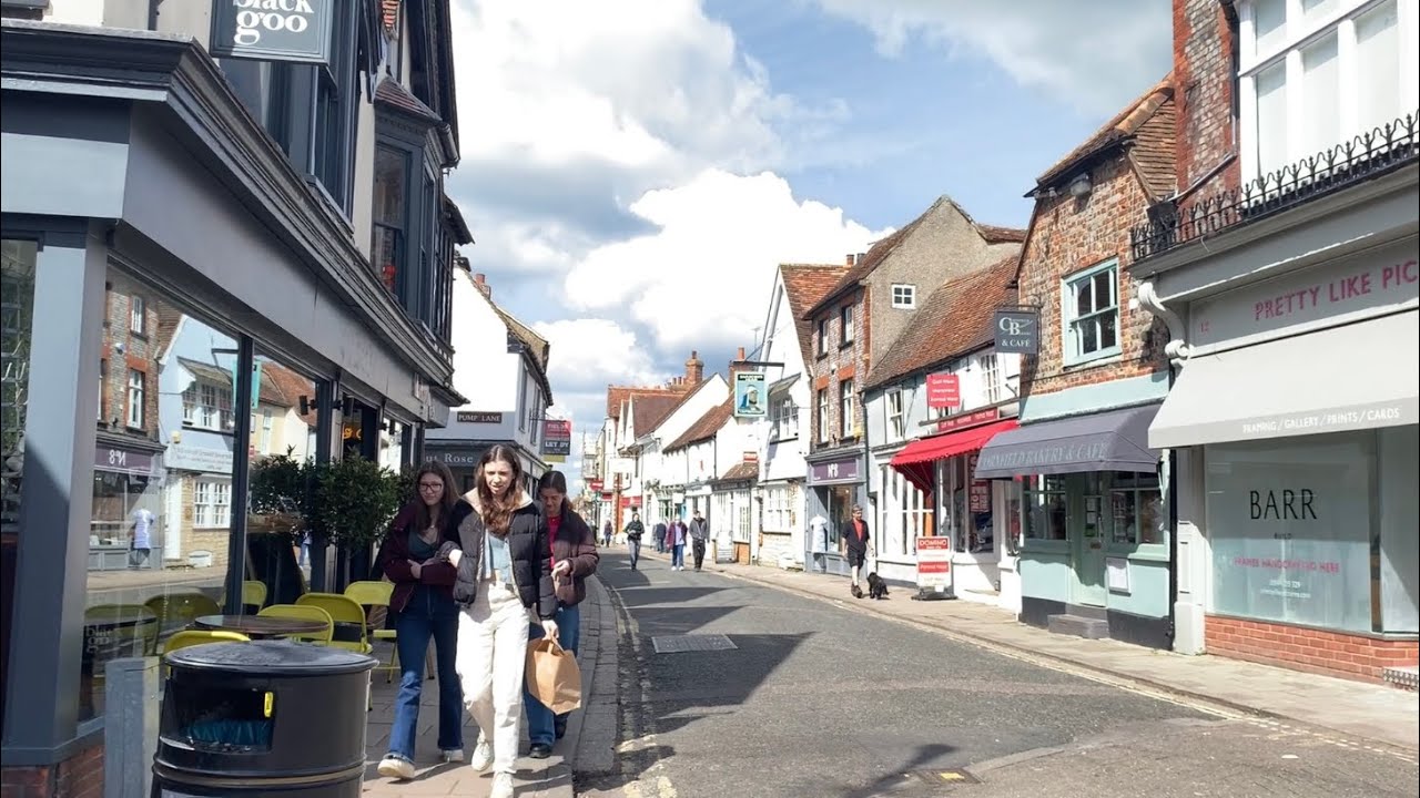 Thame Town Centre - Oxfordshire England
