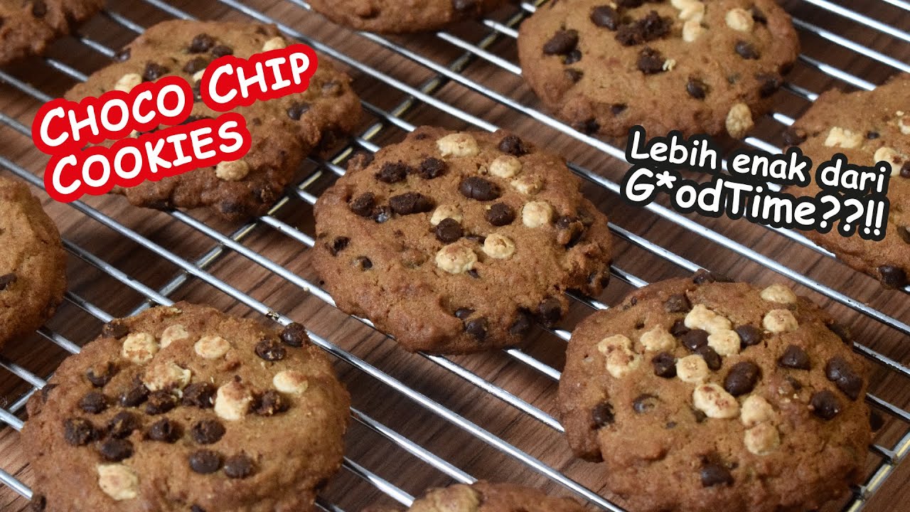 CHOCO CHIPS COOKIES | Lebih enak dari G*odTime!!?? Yuww dicobaa, mudah banget lohh