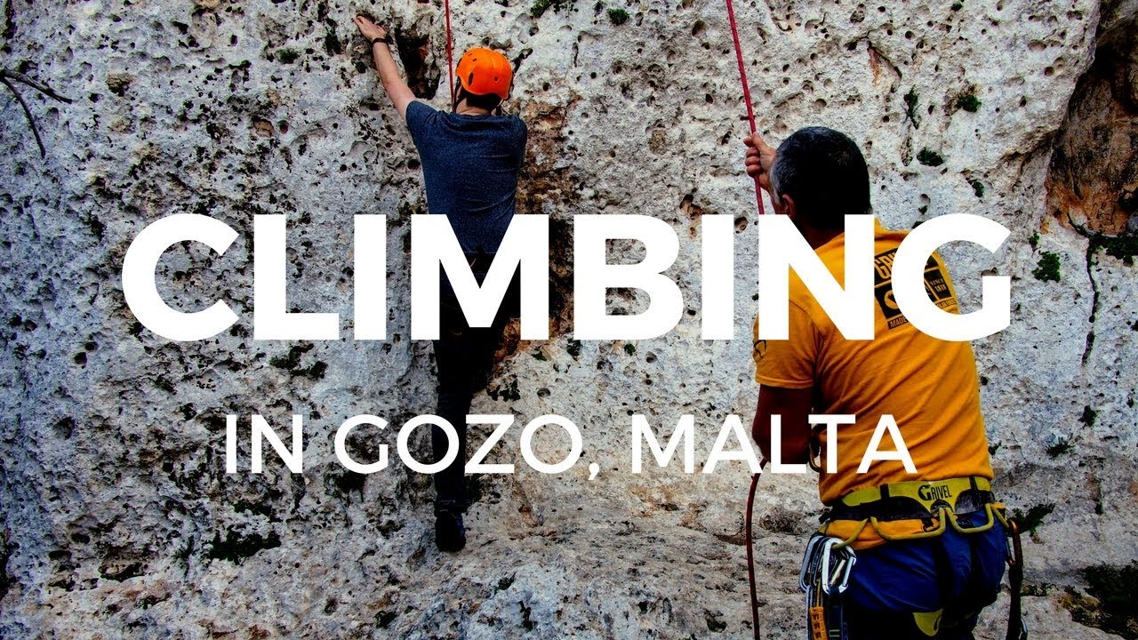 Climbing In Gozo, Malta