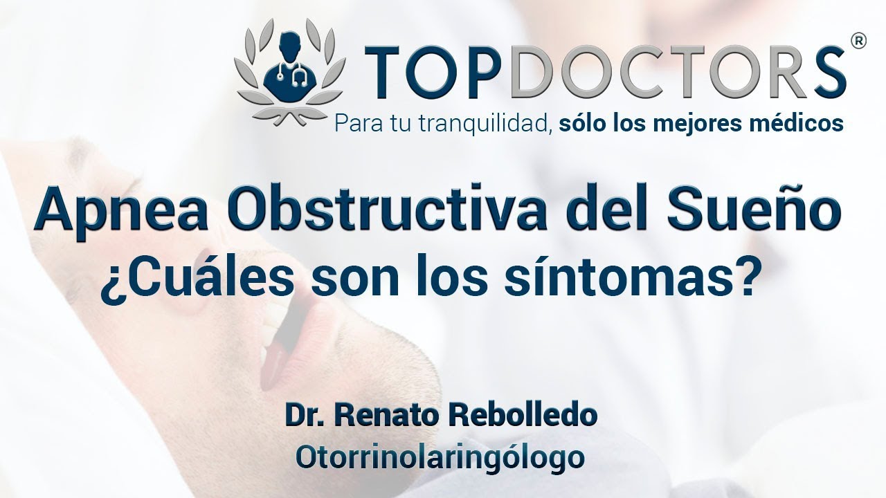Apnea del sueño: Síntomas y señales de alarma