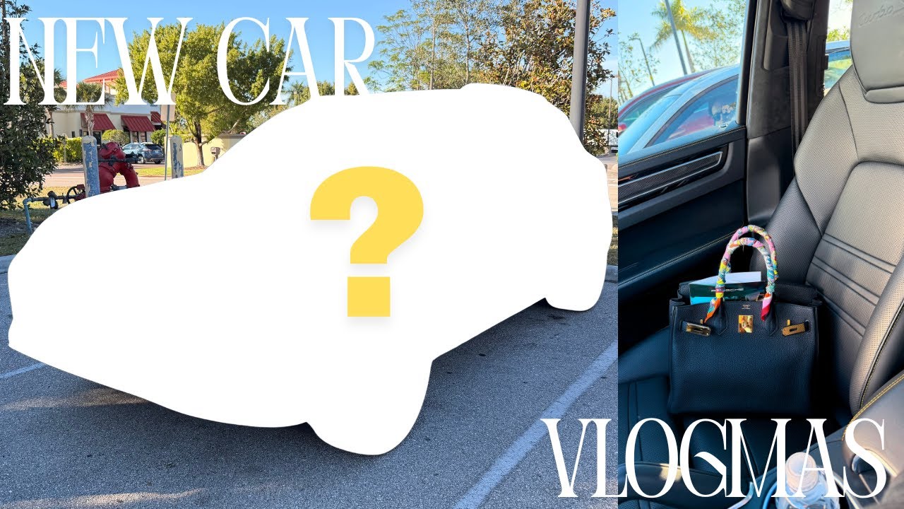 COME WITH ME TO PICK UP MY NEW (to me) CAR! VLOGMAS 2025