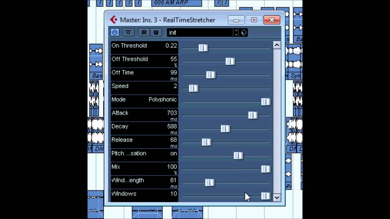 Real Time Stretcher by anarchy sound software video 1