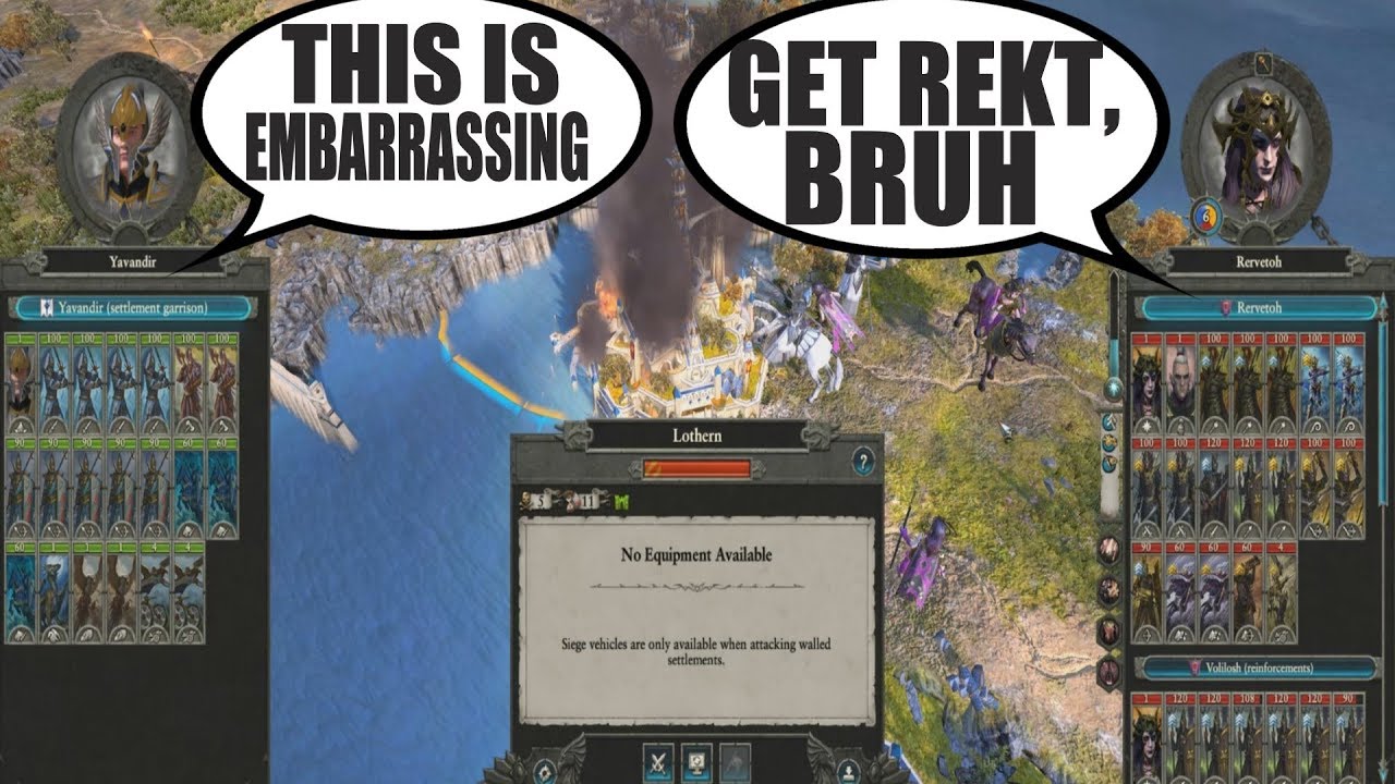 Lothern got caught with its pants down